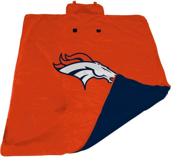 Logo Denver Broncos 60'' x 80'' All Weather XL Blanket