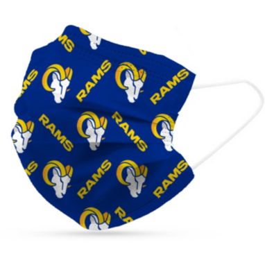 sorry, Logo Brands Adult Los Angeles Rams 6-Pack Disposable Face Coverings is currently out of stock