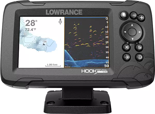 How to attach a Lowrance Hook2 4x to the Yakattack Lowrance Hook2 Fish  Finder Mount 