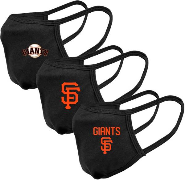 Levelwear Adult San Francisco Giants 3-Pack Face Coverings