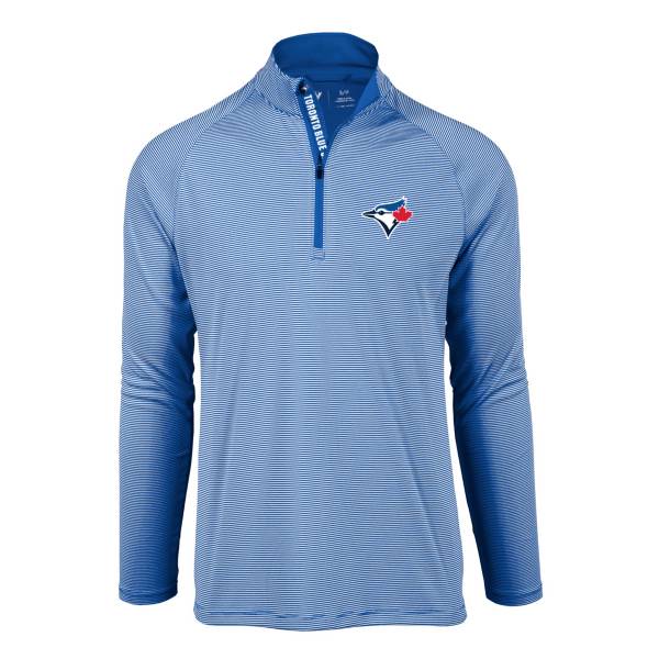 Levelwear Men's Toronto Blue Jays Blue Orion Quarter-Zip Shirt