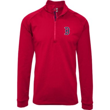 sorry, Levelwear Men's Boston Red Sox Red Calibre Icon Quarter-Zip Shirt is currently out of stock