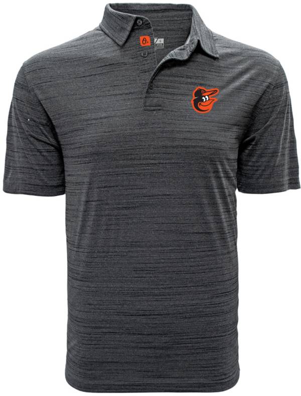 Levelwear Men's Baltimore Orioles Grey Sway Polo