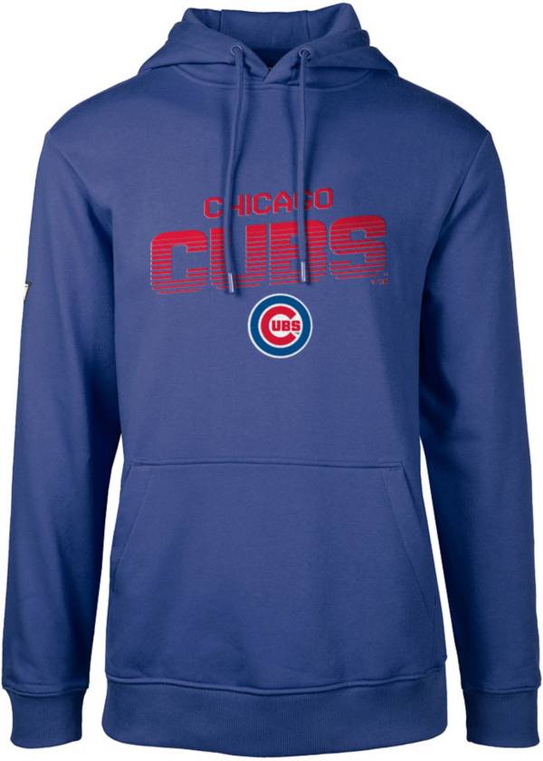 Levelwear Men's Chicago Cubs Royal Bars Podium Pullover Hoodie