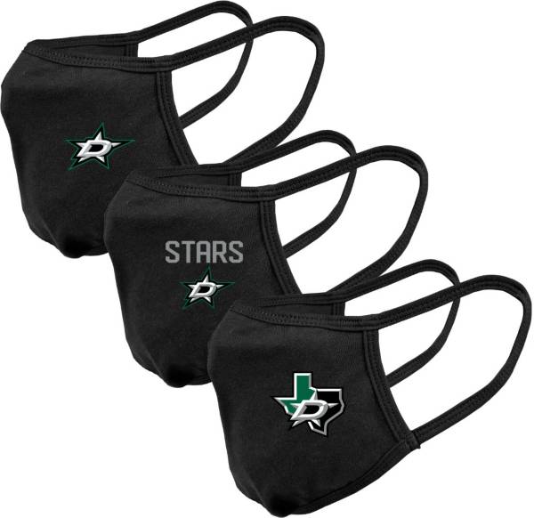 Levelwear Youth Dallas Stars 3-Pack Face Coverings product image
