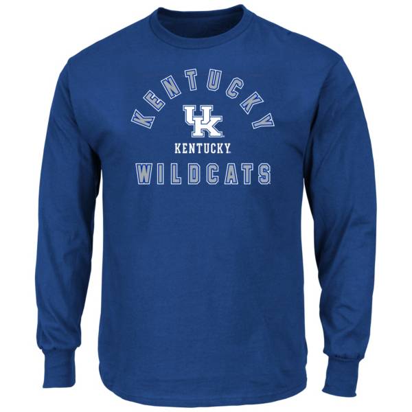 NCAA Men's Big and Tall Kentucky Wildcats Long Sleeve T-Shirt