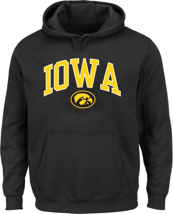 Profile Varsity Men's Big and Tall Iowa Hawkeyes Black Pullover Hoodie product image