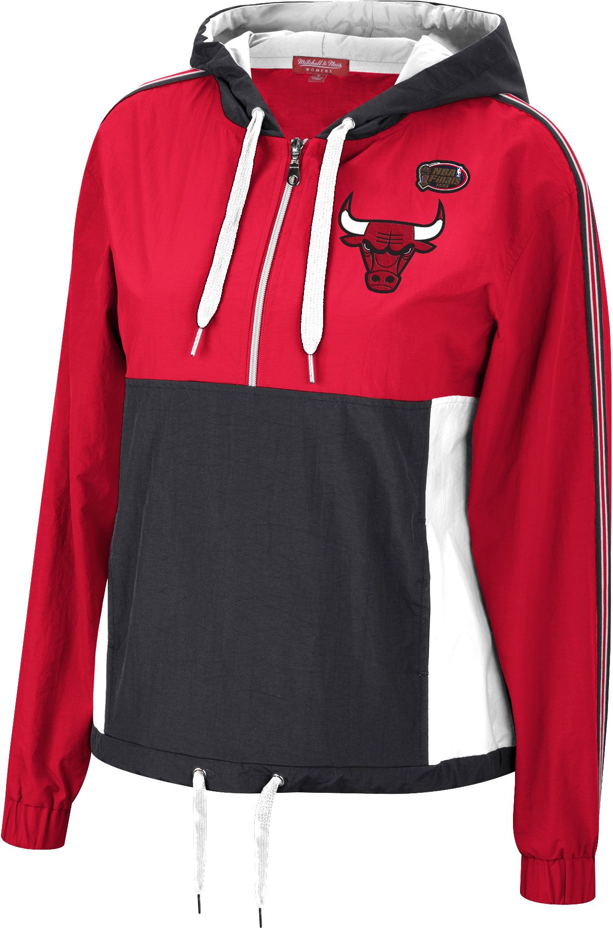 mitchell and ness chicago bulls windbreaker