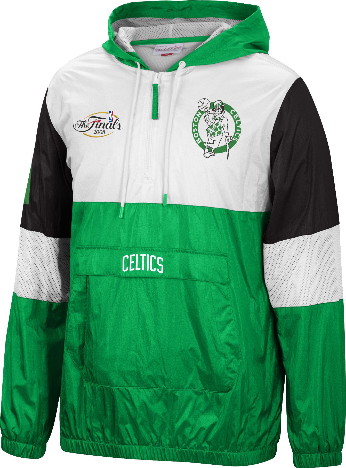 celtics half zip