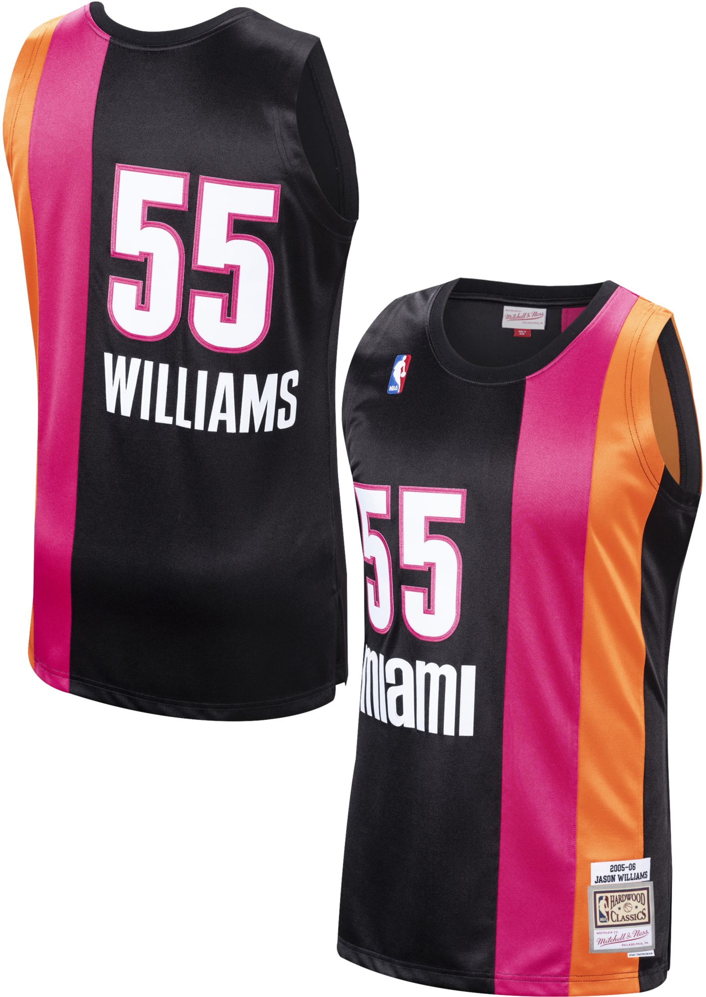 mitchell and ness jason williams jersey