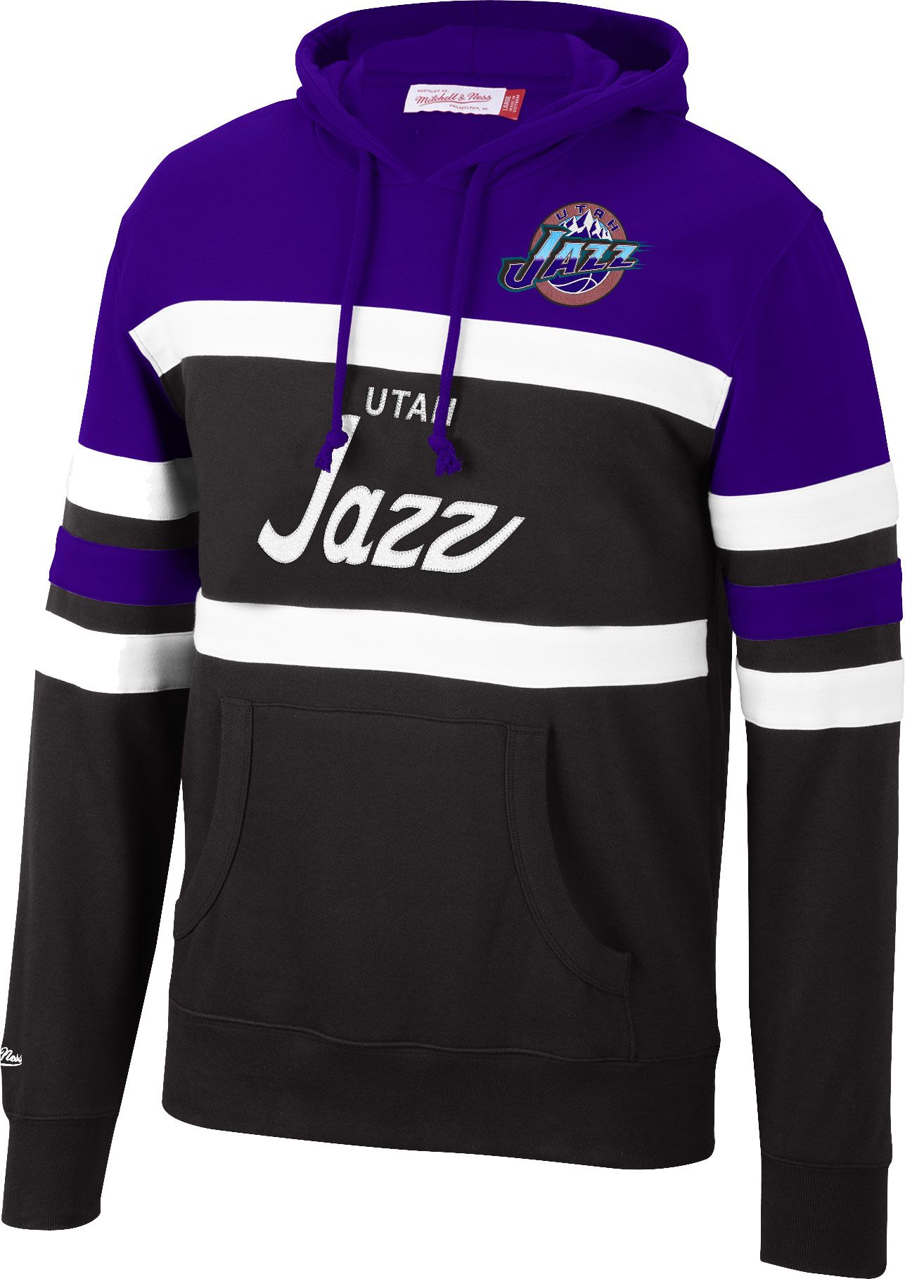 utah jazz jacket mitchell and ness