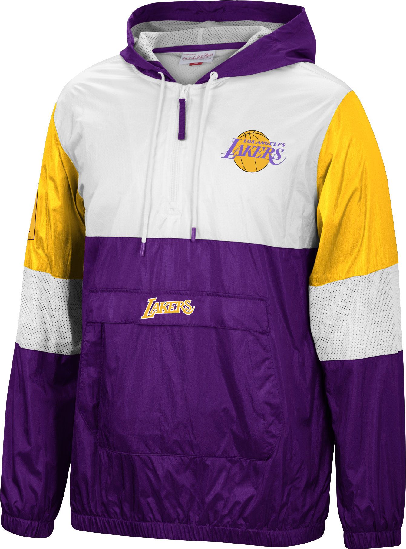 lakers pullover jacket