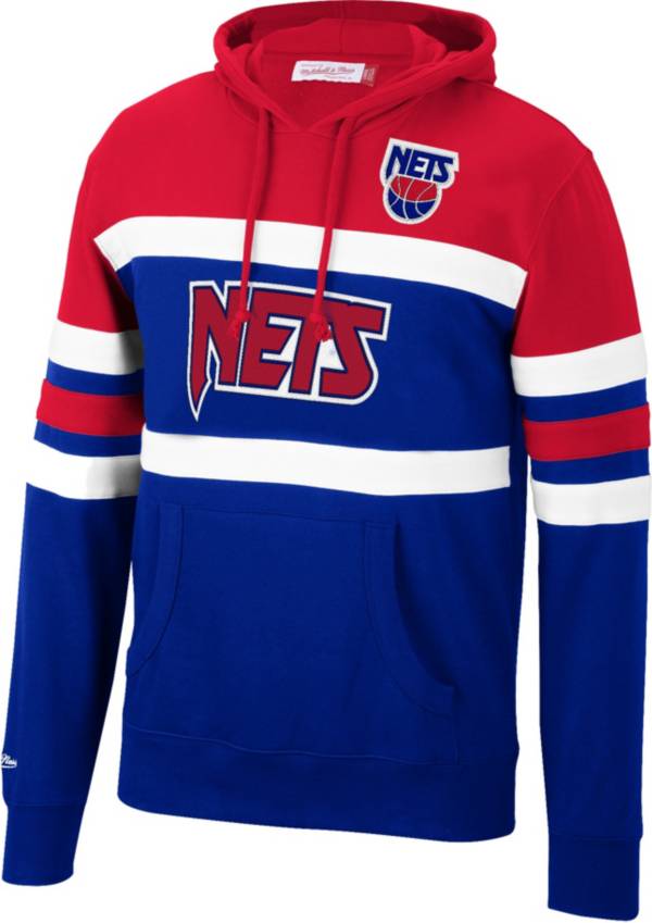 Mitchell & Ness Men's Brooklyn Nets Red Coach Pullover ...