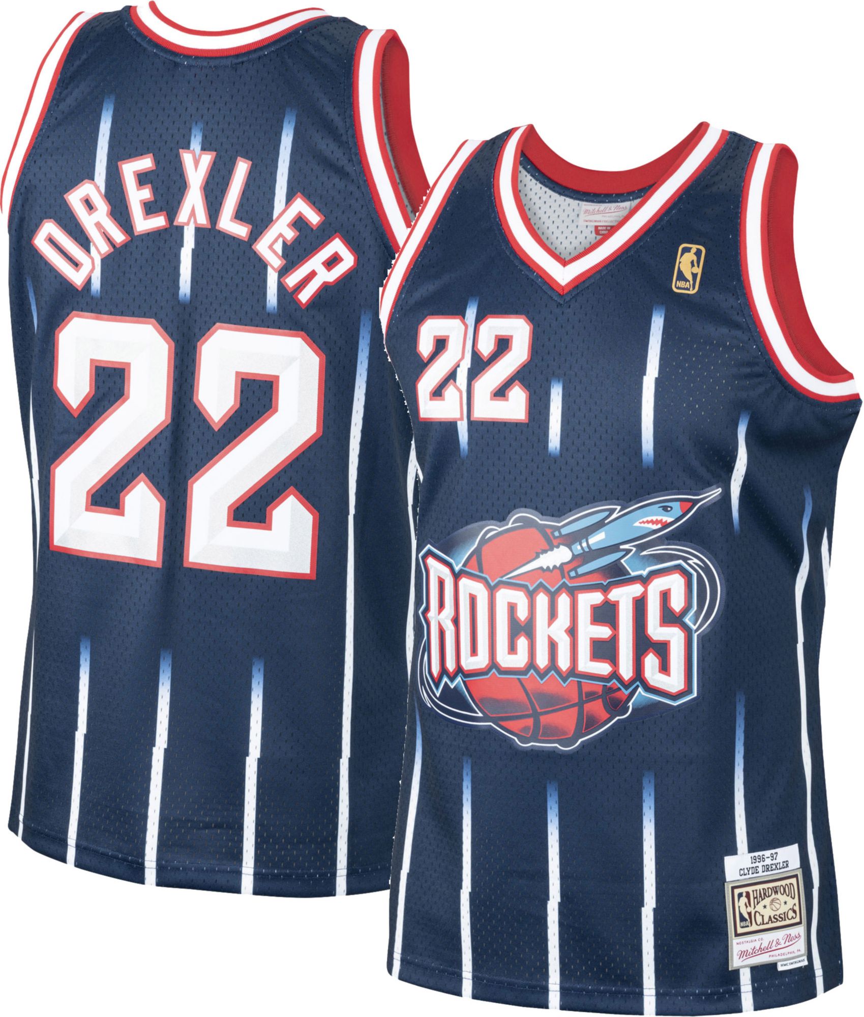 clyde drexler mitchell and ness