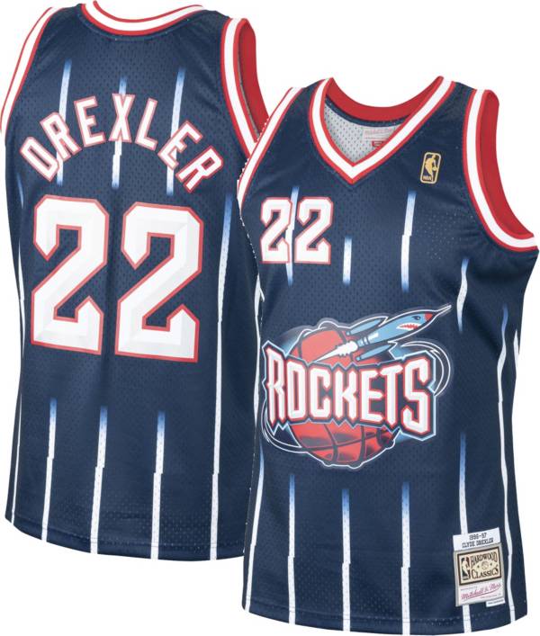 mitchell and ness rockets shirt