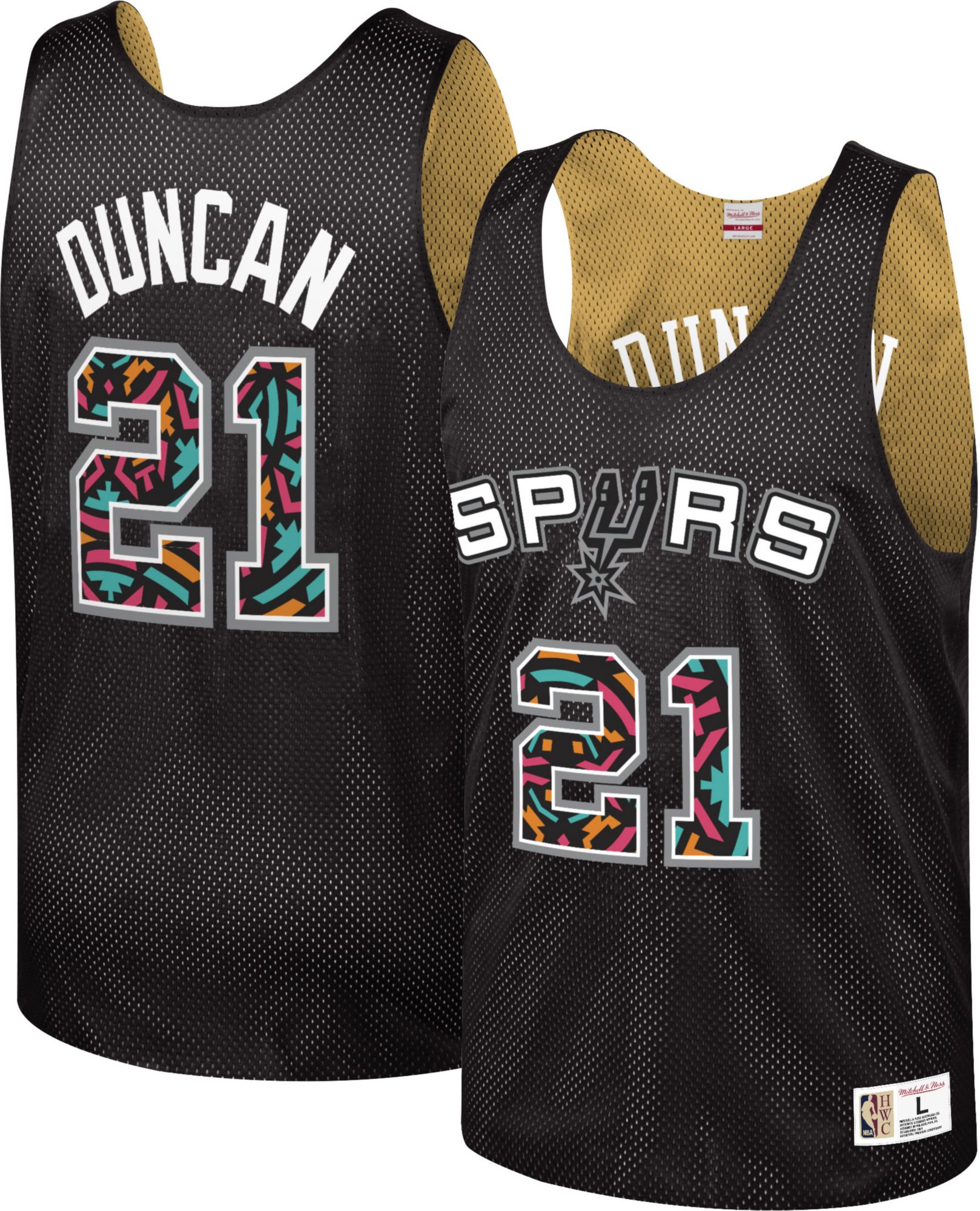 mitchell and ness spurs jersey