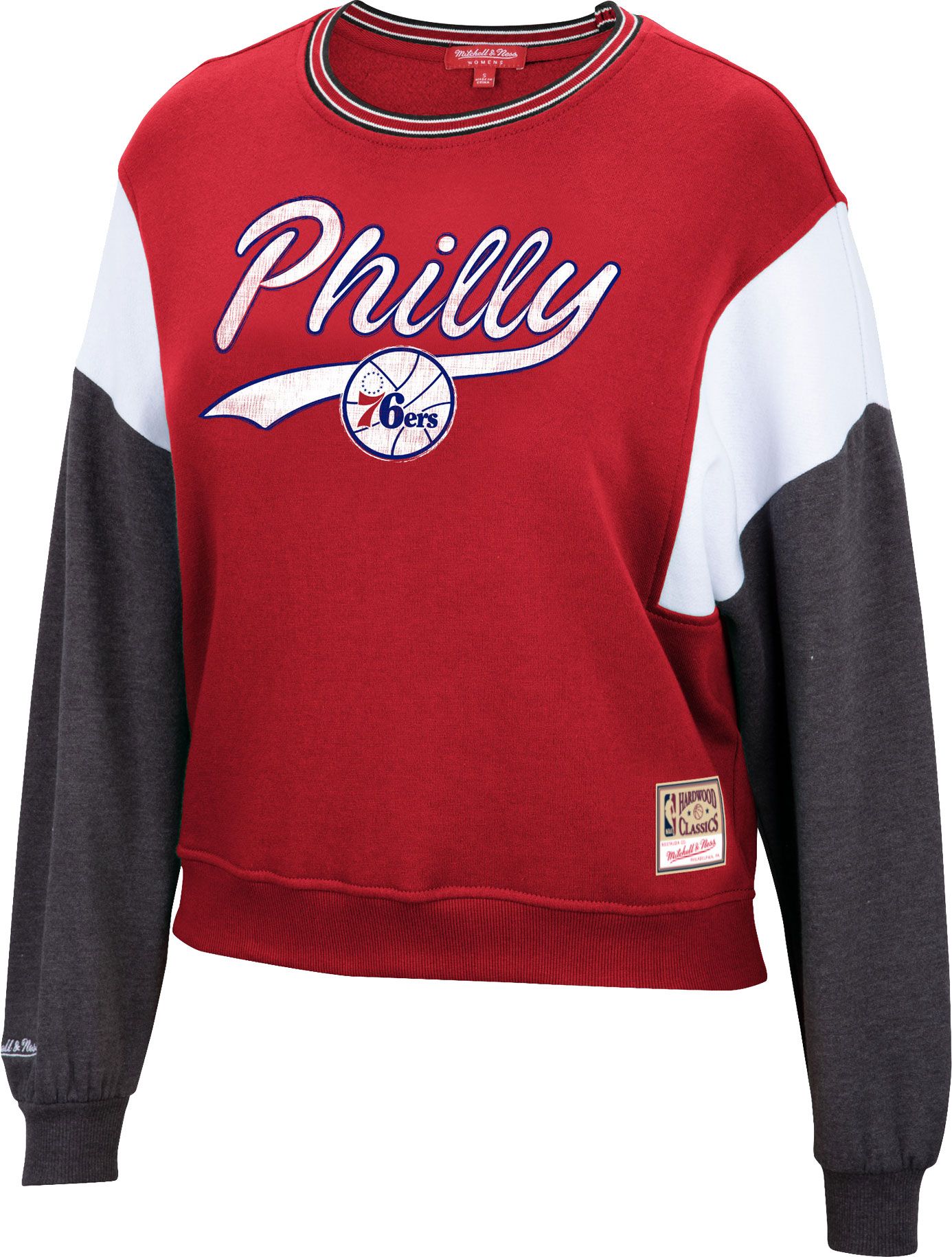 76ers women's sweatshirt