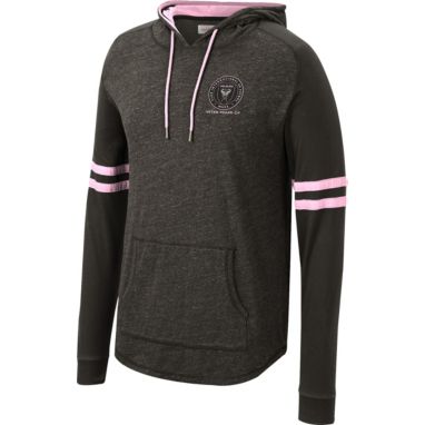 sorry, Mitchell & Ness Men's Inter Miami CF Black Lighweight Pullover Hoodie is currently out of stock