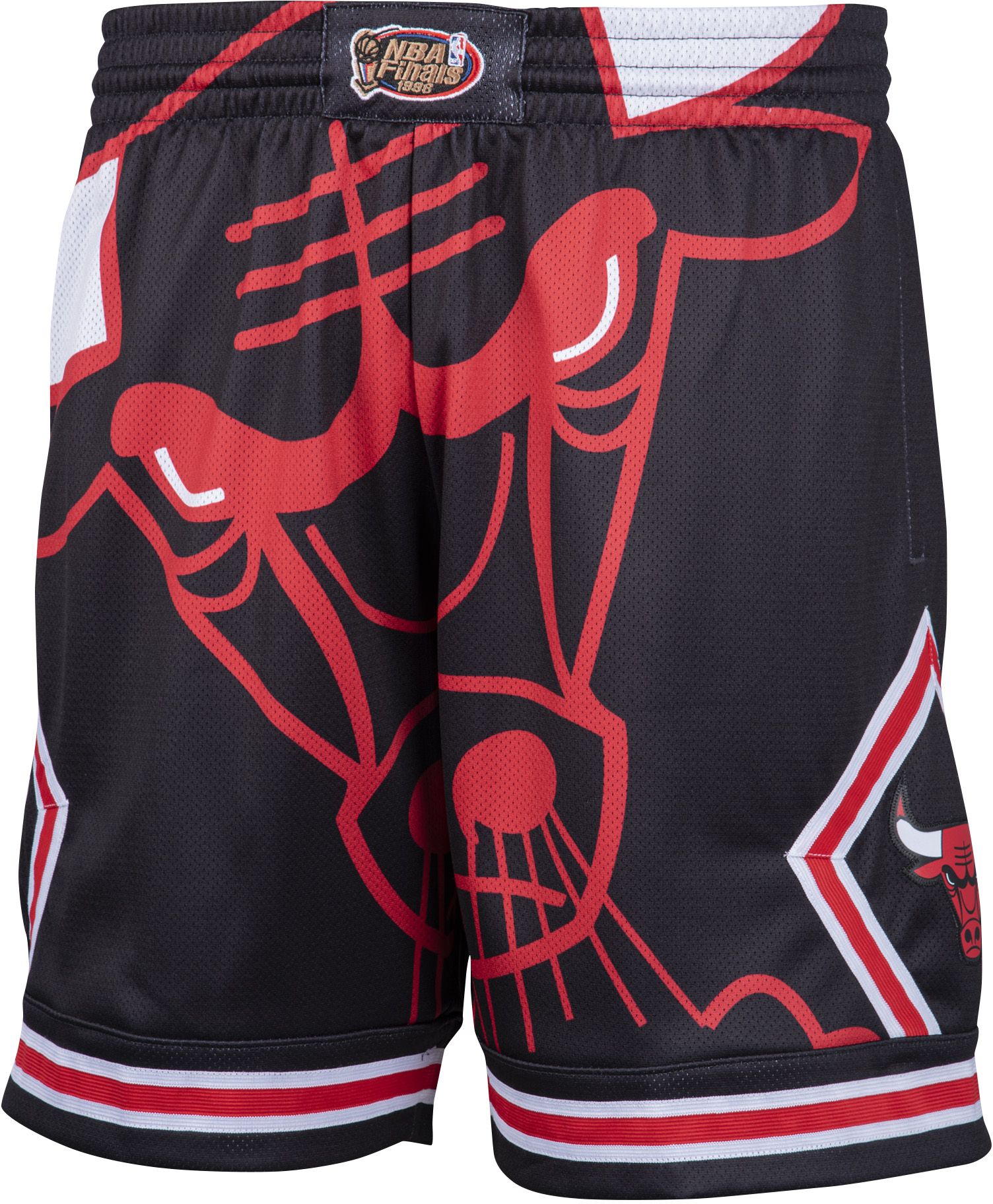 bulls shorts black