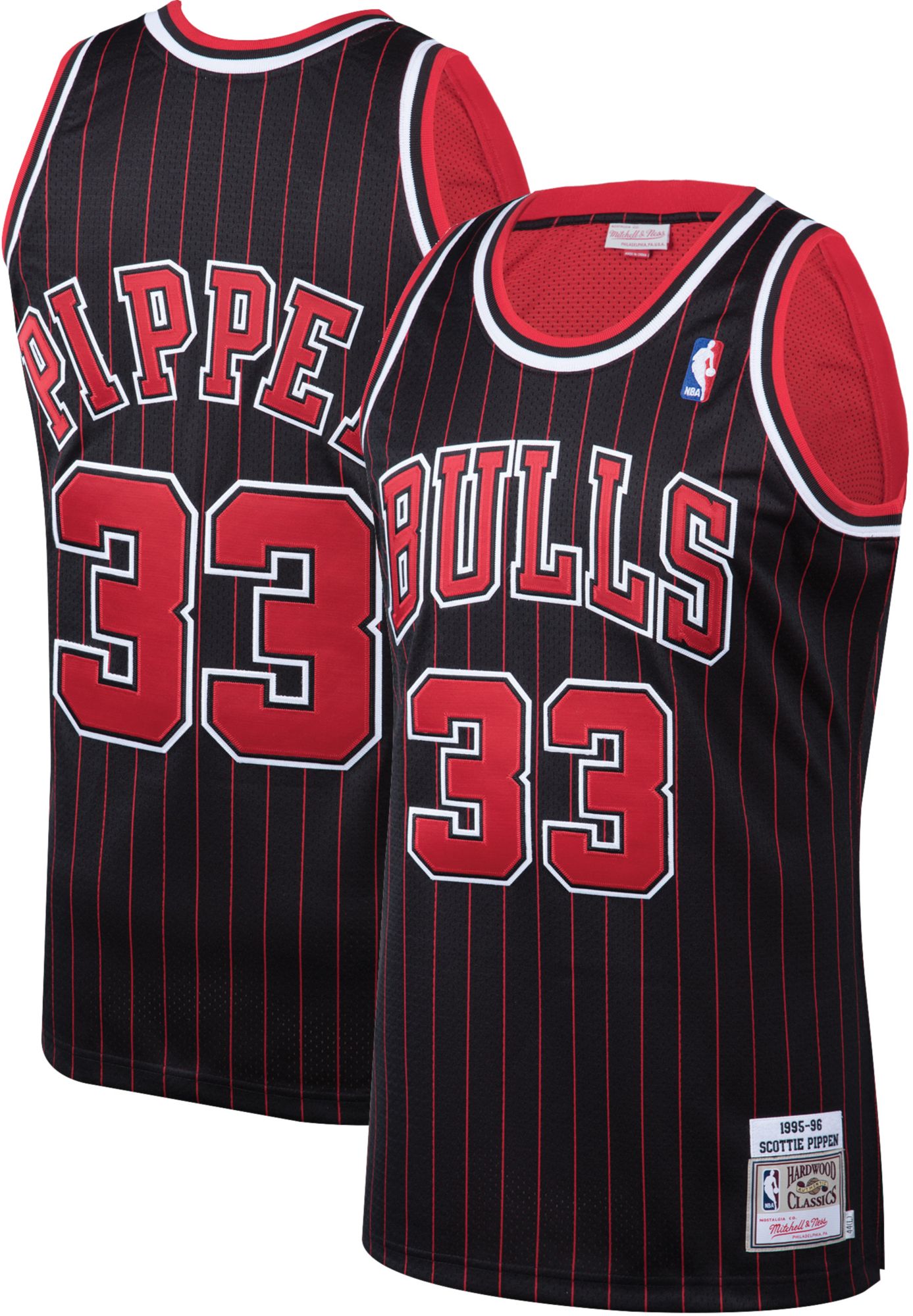 red scottie pippen jersey