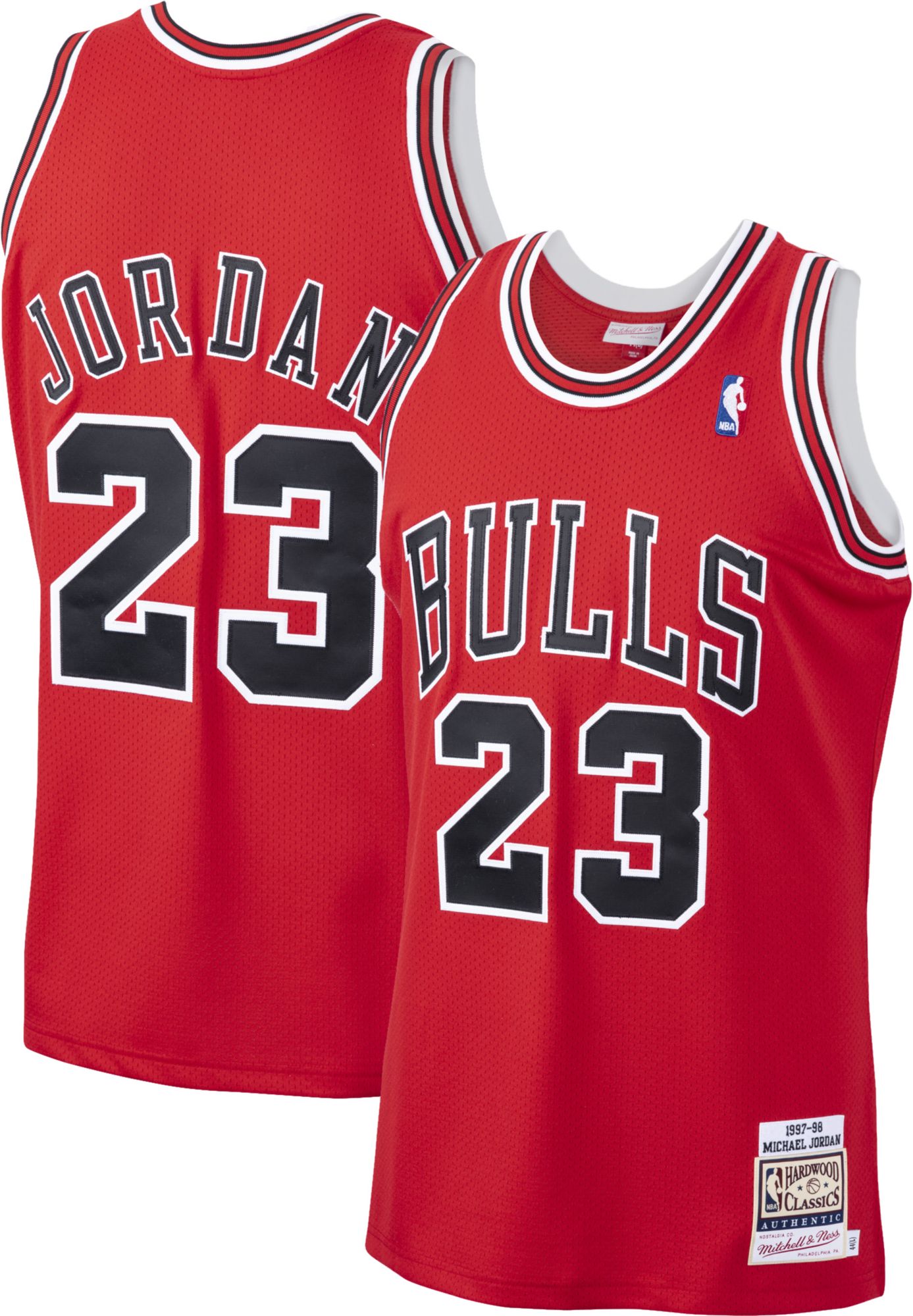 red and white jordan jersey