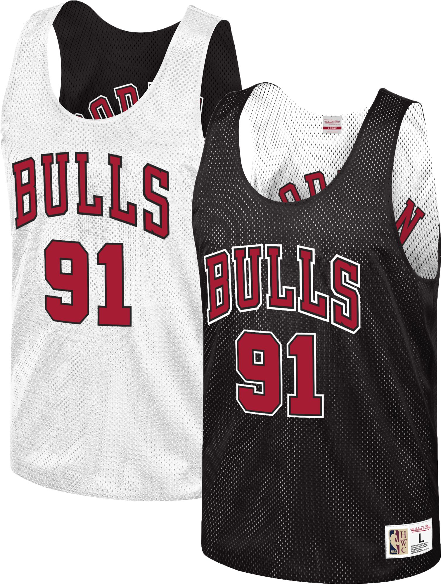dennis rodman reversible jersey