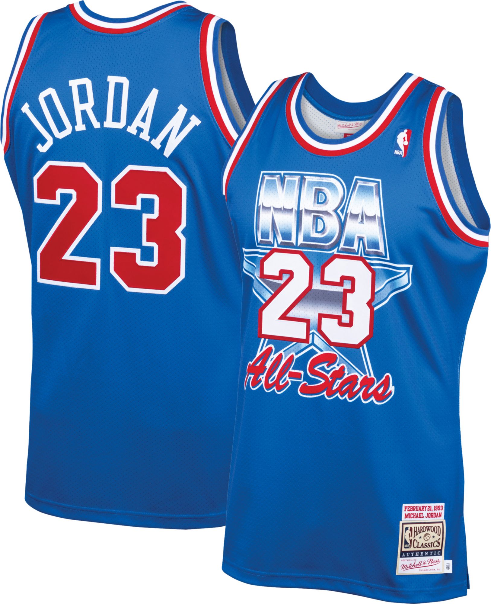 Blue Authentic 1993 NBA All-Star Jersey 