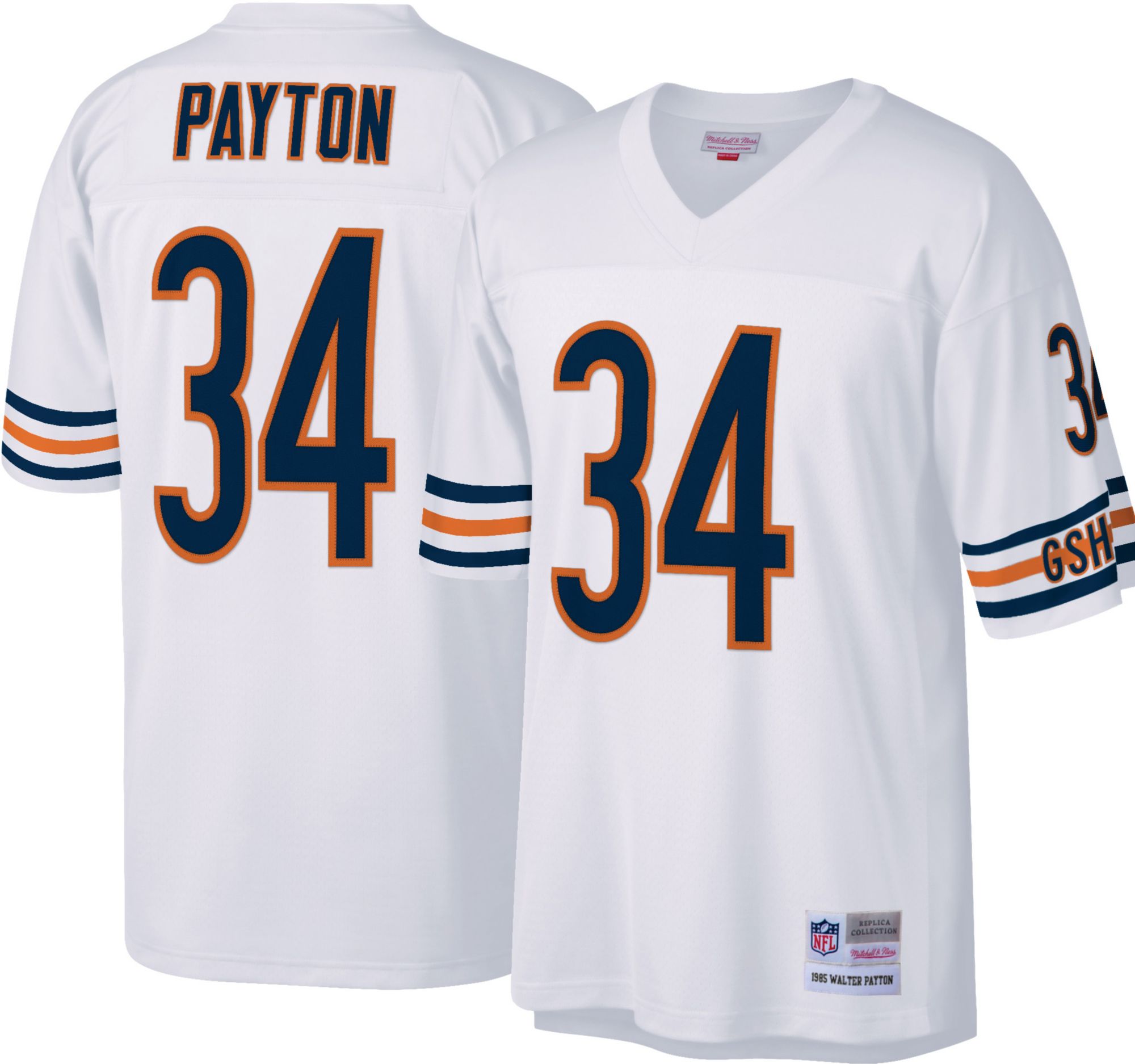 Payton bears on sale throwback jersey