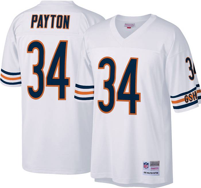 Chicago Bears #34 Walter Payton Custom Stitched Throwback Jersey