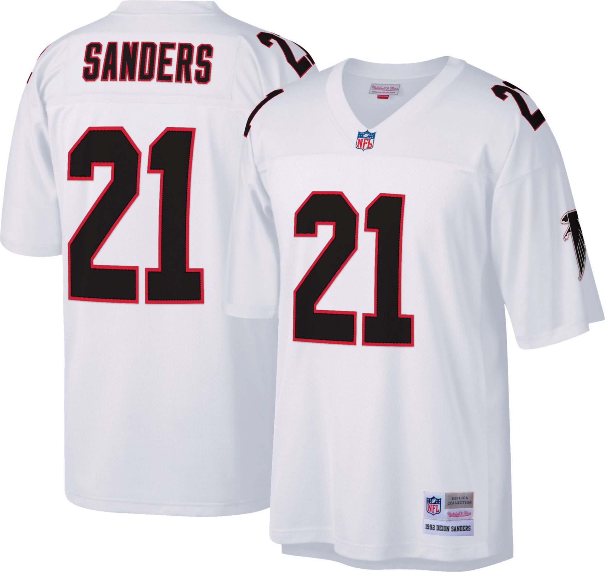 White Deion Sanders Falcons Jersey Greece, SAVE 35% 