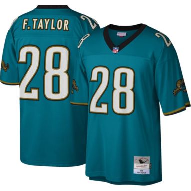 sorry, Mitchell & Ness Men's Jacksonville Jaguars Fred Taylor #28 Teal 1998 Home Jersey is currently out of stock