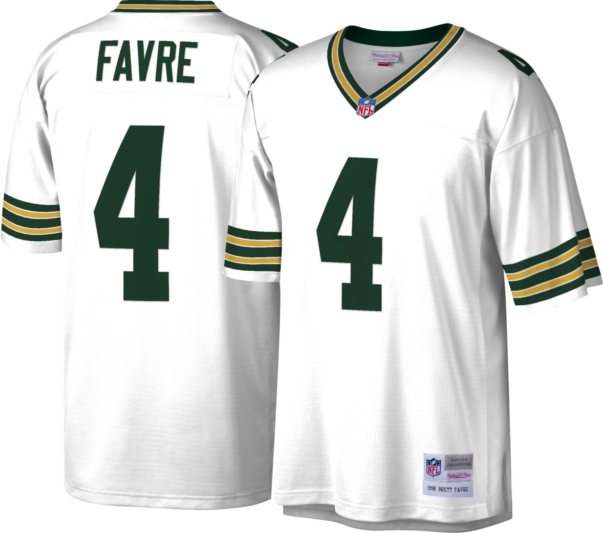 mitchell and ness brett favre jersey