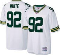 Packers Mitchell & Ness Youth #92 White Jersey 8 S Green