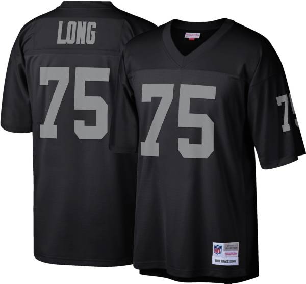 Mitchell & Ness Men's Oakland Raiders Howie Long #75 Black 1988 Home Jersey product image