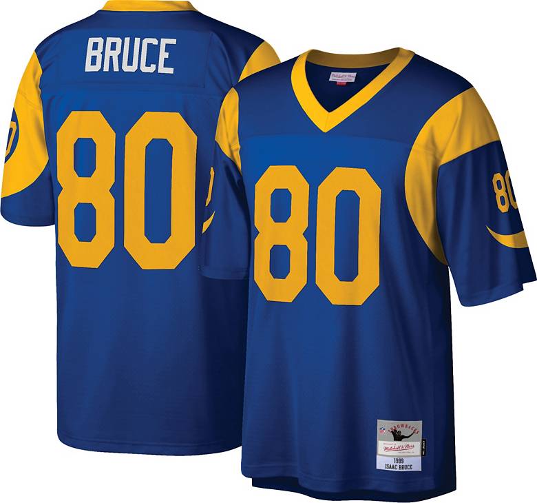 Mitchell & Ness Men's Los Angeles Rams Isaac Bruce #80 1999 Mitchell & Ness Men's Los Angeles Rams Isaac Bruce #80 1999