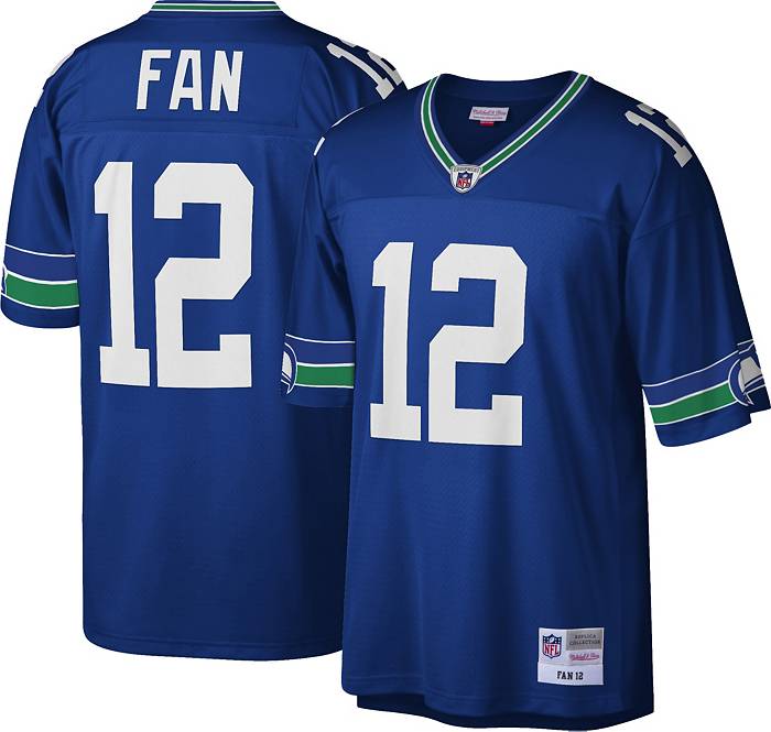 Mitchell & Ness Men's Seattle Seahawks 12th Fan Royal Throwback