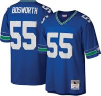 RARE VTG SEATTLE SEAHAWKS #55 BRIAN BOSWORTH REEBOK NFL THROWBACK JERSEY XL  NWT