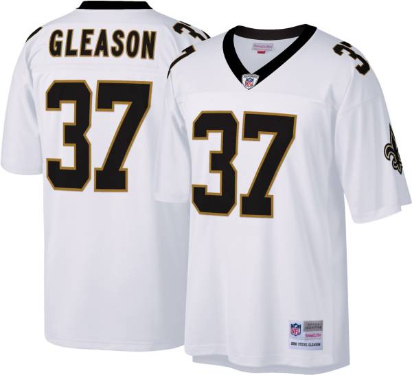 Mitchell & Ness Men's New Orleans Saints Steve Gleason #37 White 2006 Throwback Jersey product image
