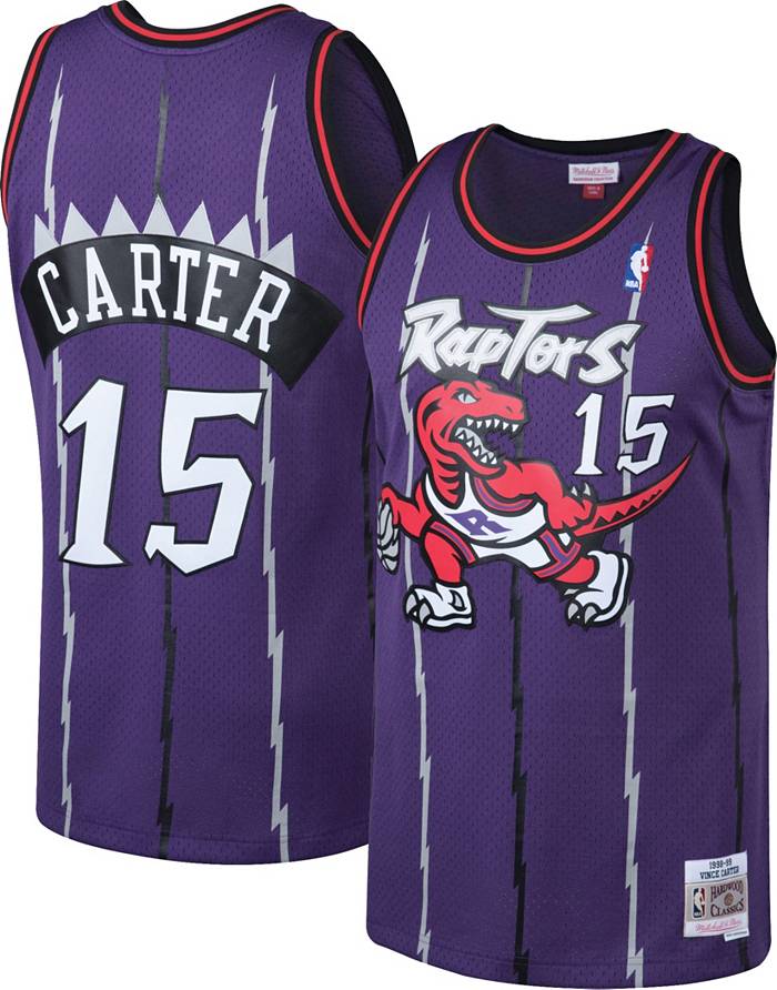 Toronto Raptors Hyper Hoops Swingman Jersey - Vince Carter By Mitchell &  Ness - Purple - Mens