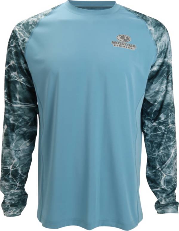 Mossy Oak Men's Performance Long Sleeve Fishing T-Shirt