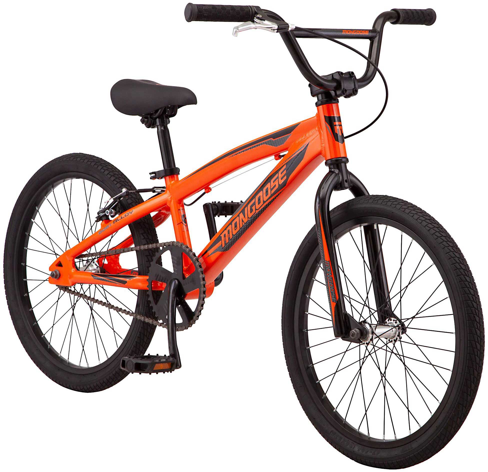 mongoose bmx orange