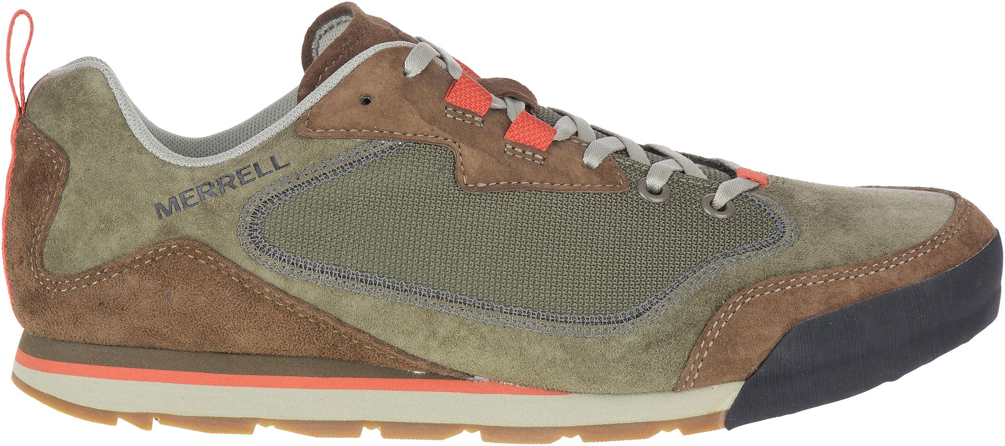 merrell burnt rock travel suede