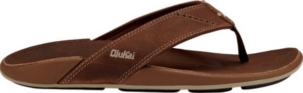 OLUKAI Men's NUI Leather Thong Sandal : : Clothing, Shoes &  Accessories