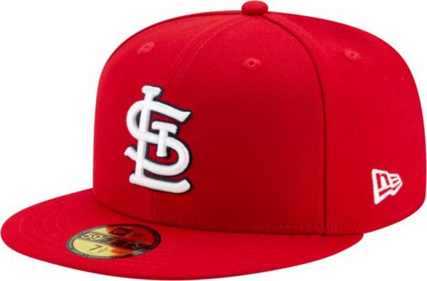 Men's New Era St. Louis Cardinals Red On-Field Authentic Collection 59FIFTY  Fitted Hat