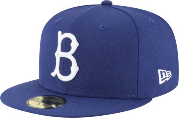 New Era Men S Brooklyn Dodgers Royal 1949 Cooperstown 59fifty Fitted Hat Dick S Sporting Goods