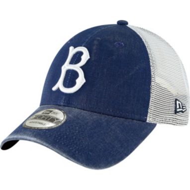 sorry, New Era Men's Brooklyn Dodgers Royal 9Forty Trucker Adjustable Hat is currently out of stock