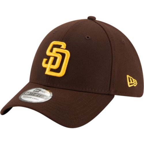 New Era Men's San Diego Padres Brown 59Fifty Low Crown Fitted Hat