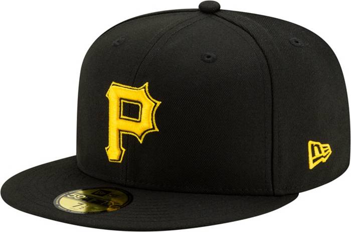 Pittsburgh Pirates New Era Gold 2023 City Connect 59FIFTY Fitted Hat, 7 5/8 / Black