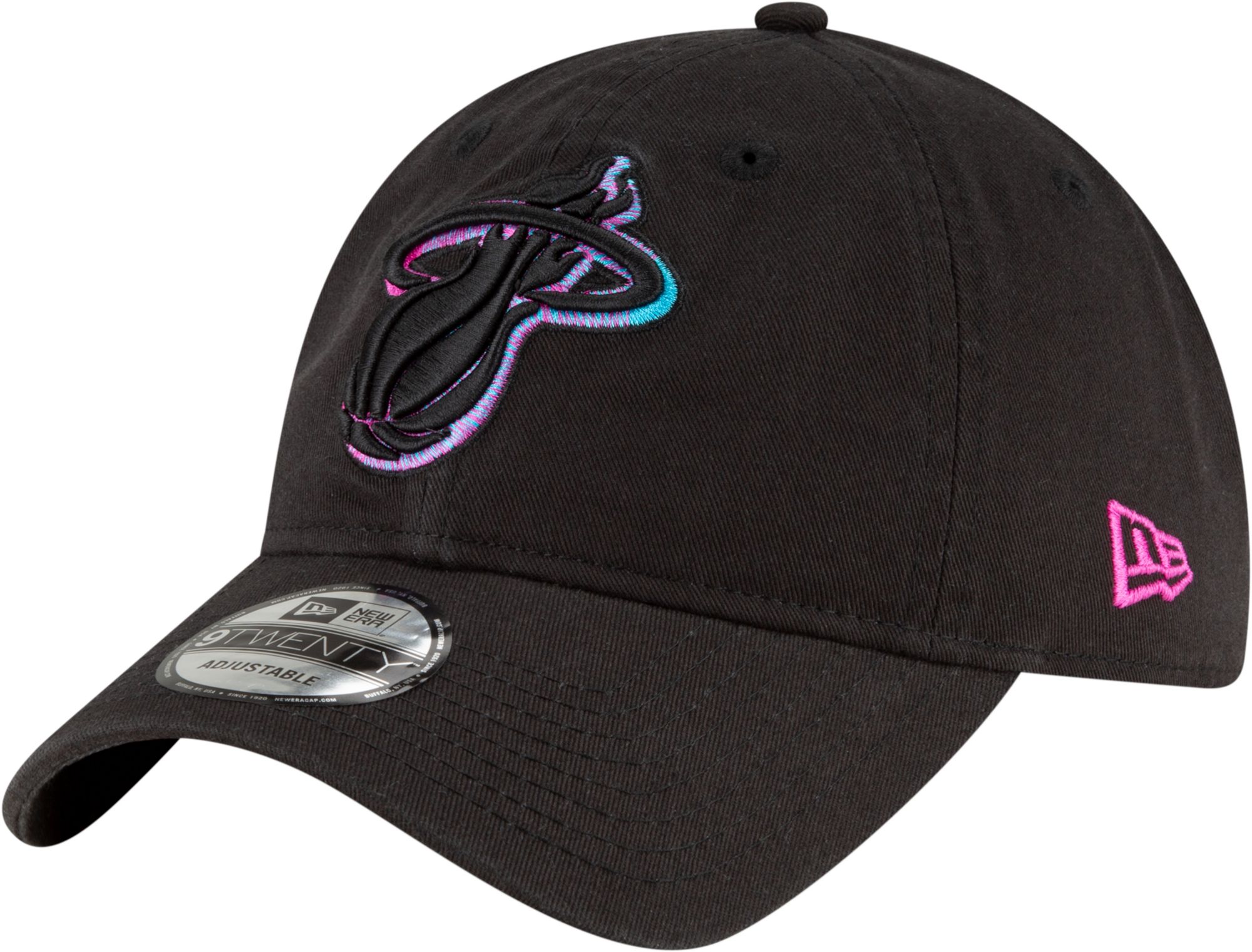 miami heat adjustable hat