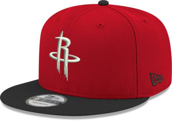 New Era Men's Houston Rockets 9Fifty Two Tone Adjustable Snapback Hat